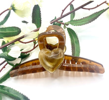 Load image into Gallery viewer, Heart Hair Claws